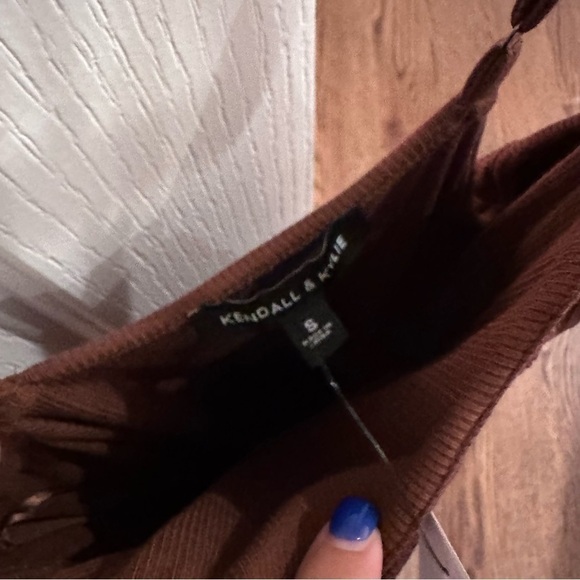 Kendall & Kylie Pacsun Brown Mini Dress NWT - Picture 6 of 6